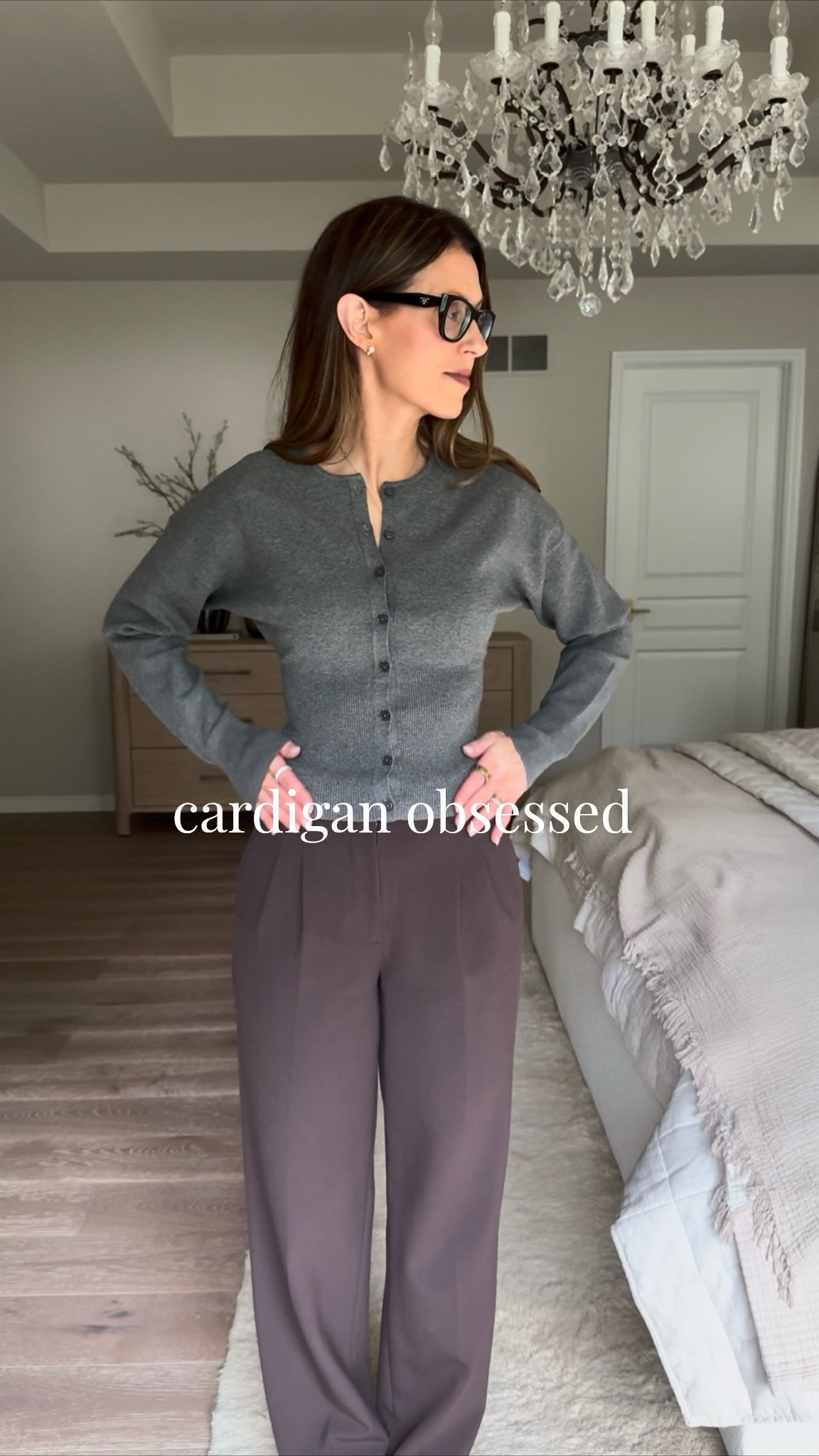 What is Fall without new cardigans. I picked up this dark charcoal color for the season. @Aritzia

#LTKgrwm #LTKootd #LTKSeasonal