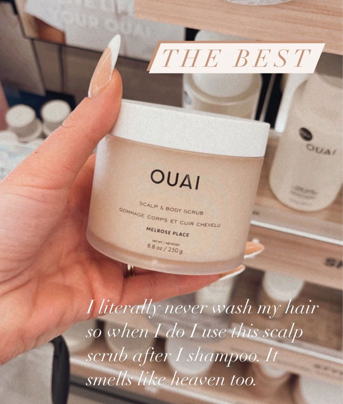 No #everythingshower is complete without this scalp scrub! I’ve used this for years now, I love it so much! #Ouai #LTK #LTKBeauty 

#LTKBeauty