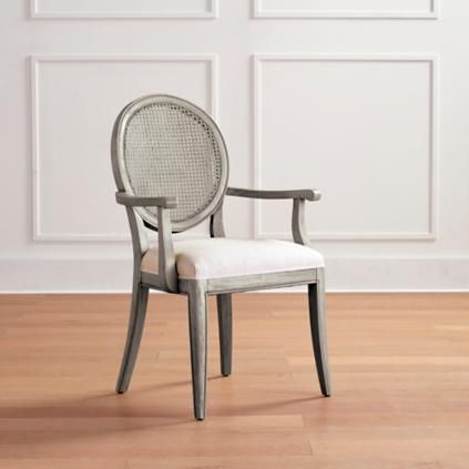Georgia Cane Dining Arm Chair | Frontgate