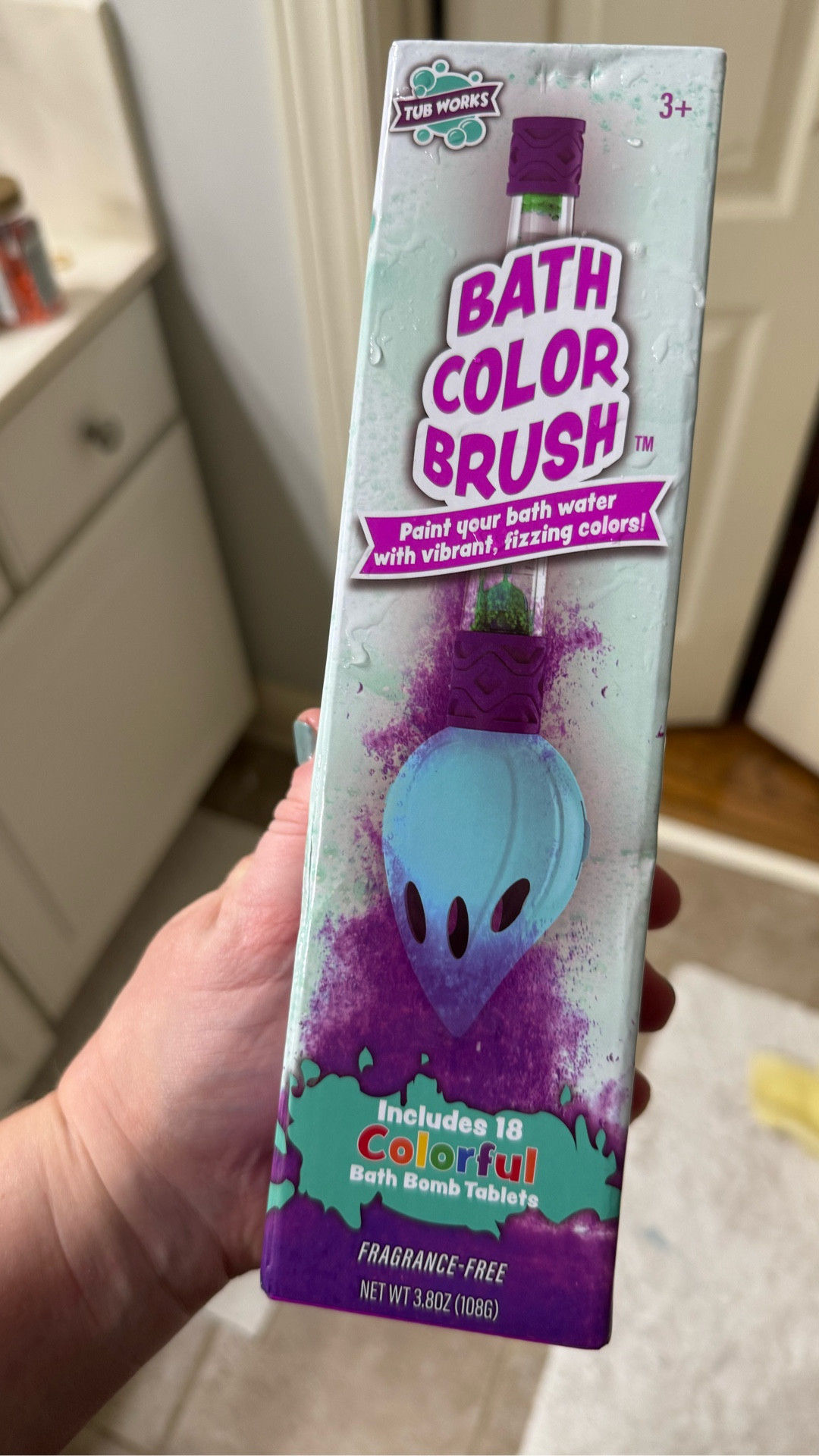 I didn’t expect this bath paint brush to actually work but look at this color 😳 

#LTKKids #LTKmomlife #LTKdayinmylife