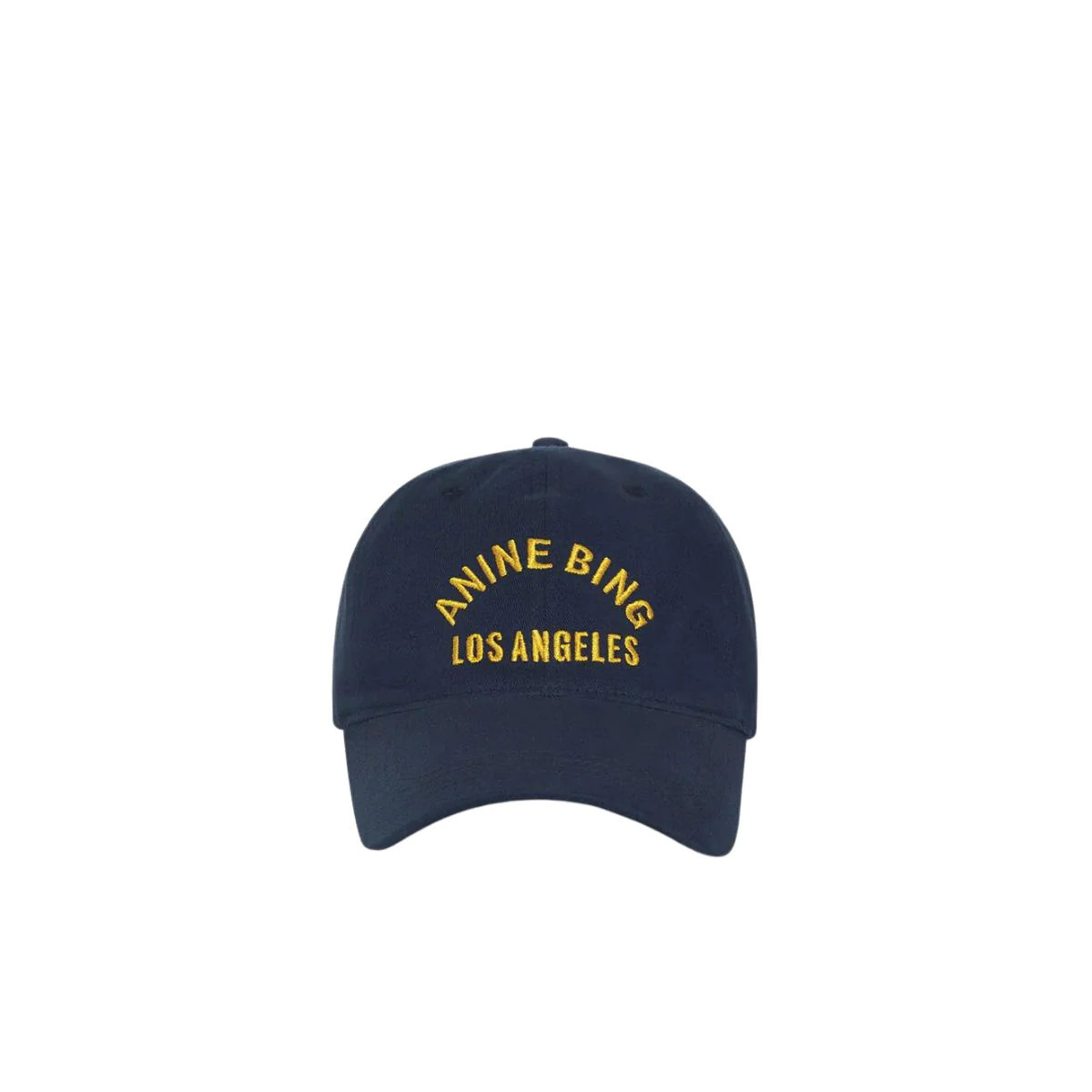 Anine Bing Jeremy Baseball Cap LA in Navy | Ambiance