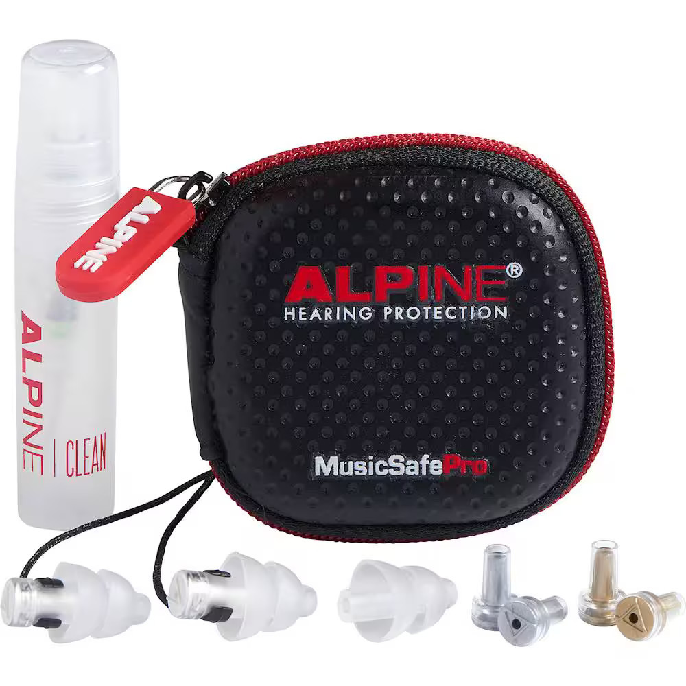 Alpine Hearing Protection - MusicSafe Pro Earplug Set - Black/Green | Best Buy U.S.