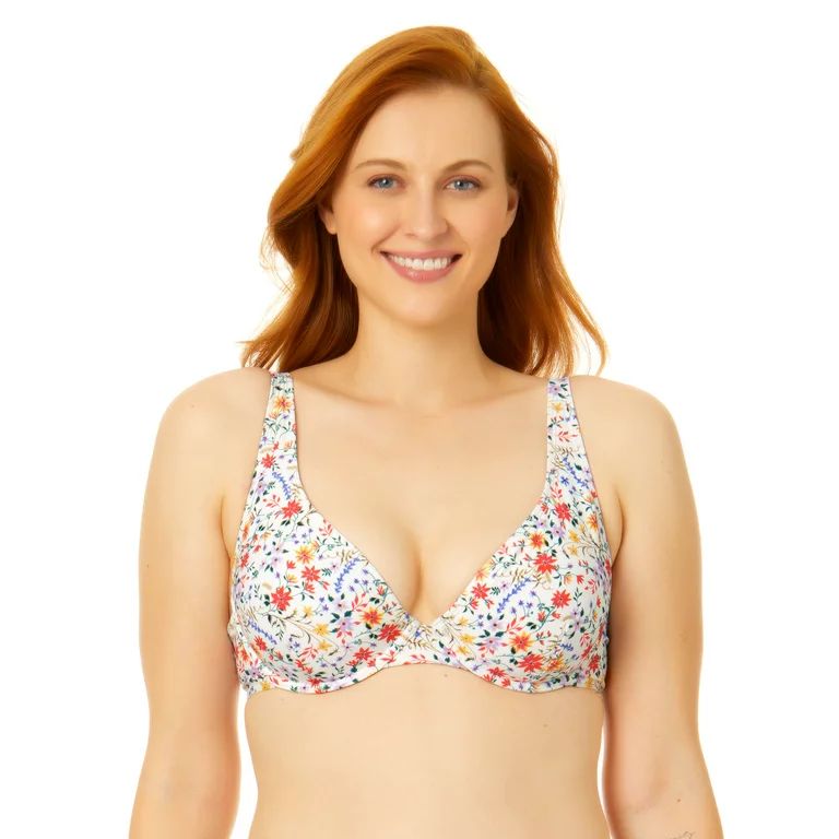 Time and Tru Women's Liberty Underwire Swim Top | Walmart (US)