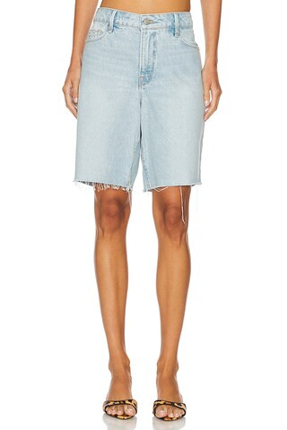 Good American Bermuda in Indigo473 from Revolve.com | Revolve Clothing (Global)