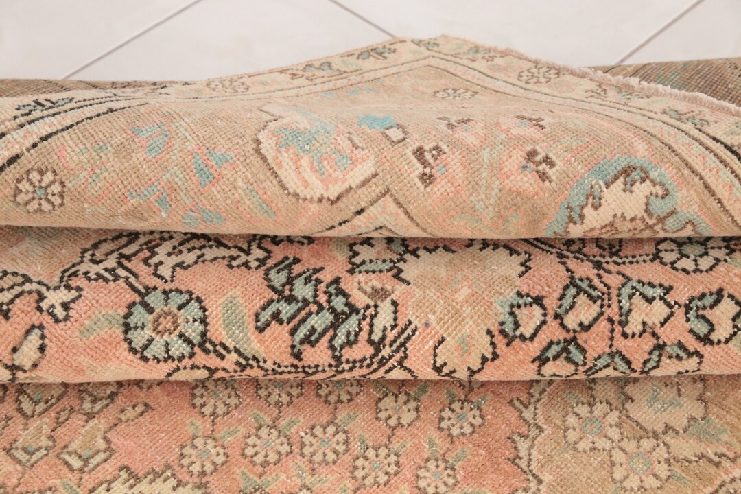 Vintage Turkish Rug / Oushak Rug / Area Rug / Nursery Rug / Home of Vintage Rugs / Large Turkish ... | Etsy (US)