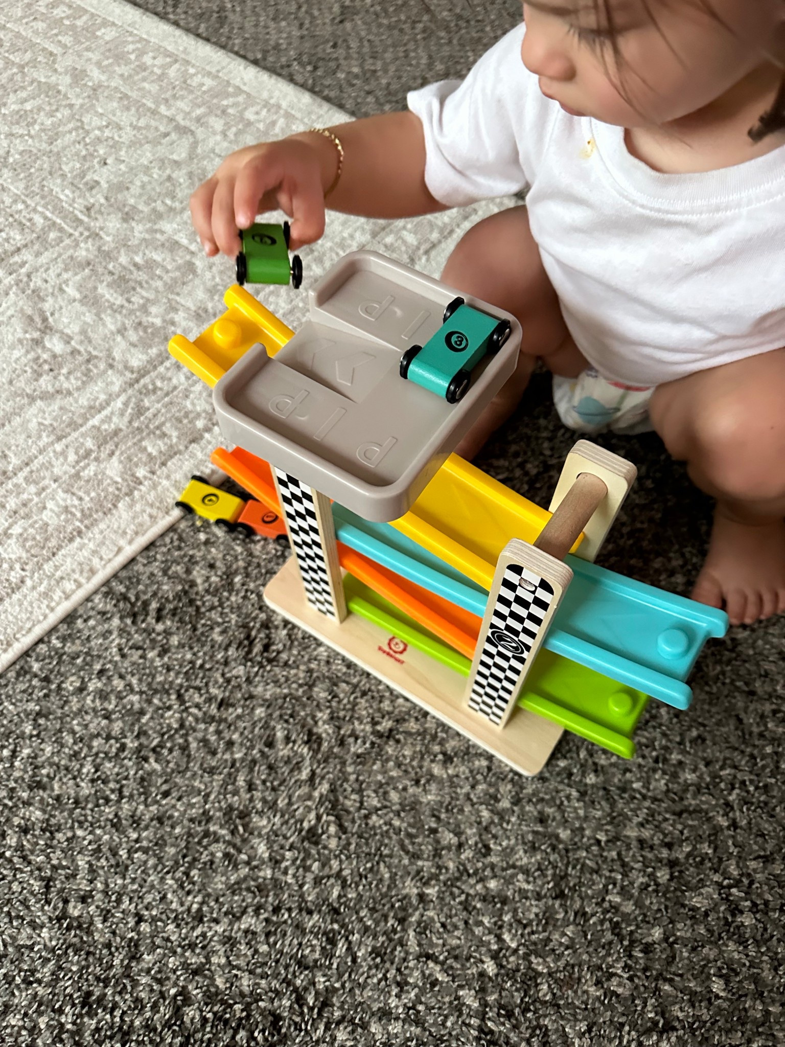 Gift idea for littles! My son loves this thing! | toddler toys, wooden race track, car ramp racer, open-ended toys

#LTKKids #LTKFamily #LTKGiftGuide