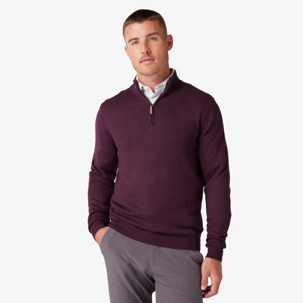 Cassady Quarter Zip | Mizzen + Main