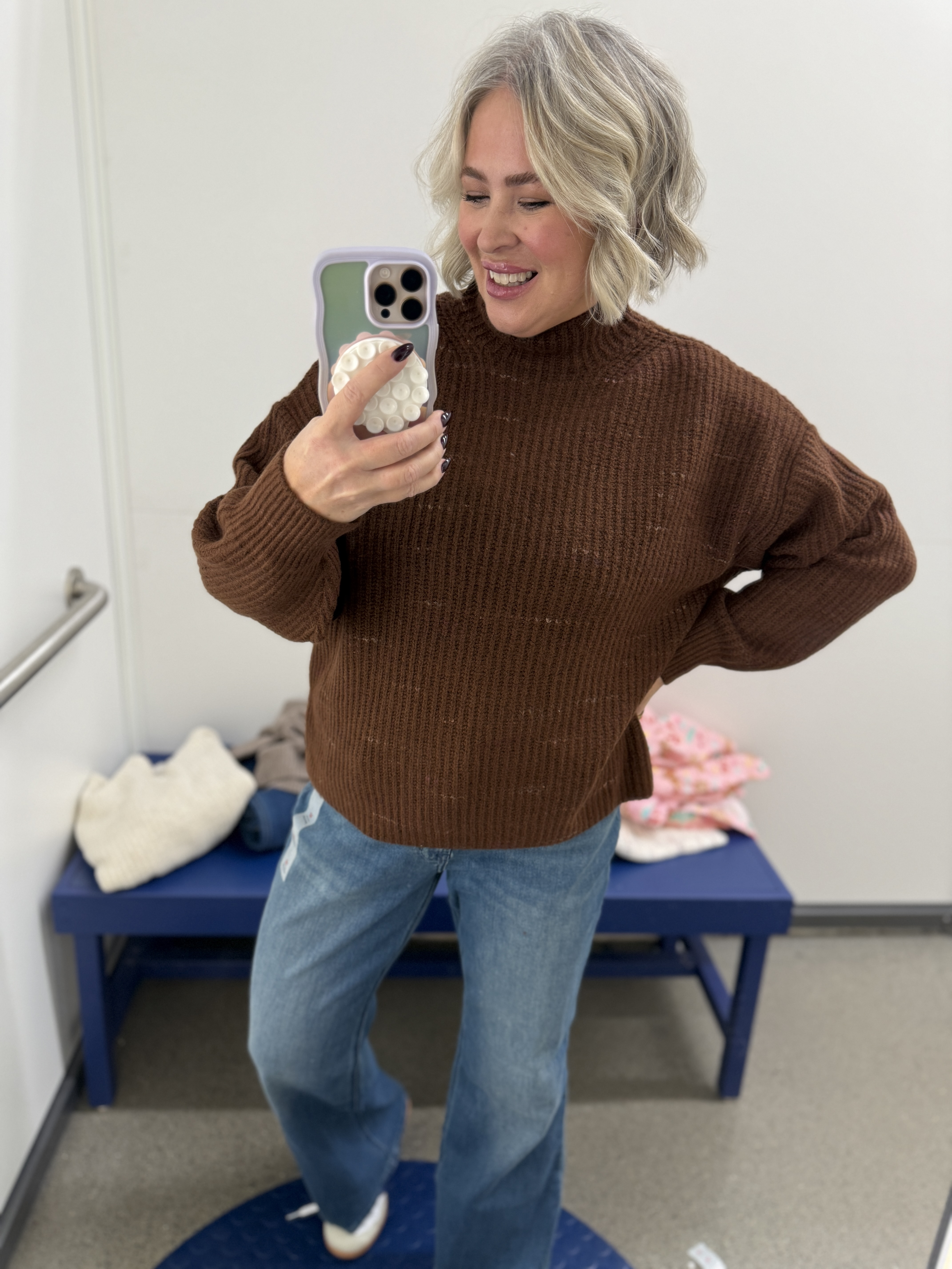 Fall fashion picks for my midsize & over 40 gals! 🍁 From jeans that flatter to cozy sweaters you’ll live in, these looks are perfect for fall layering. Tap to shop and find your new go-to pieces! #MidsizeStyle #FallOutfits #Over40Style 

Size large sweater (it runs tts)
Jeans, size 12, needed to get 10 (stay tts)

#LTKOver40 #LTKMidsize #LTKSeasonal