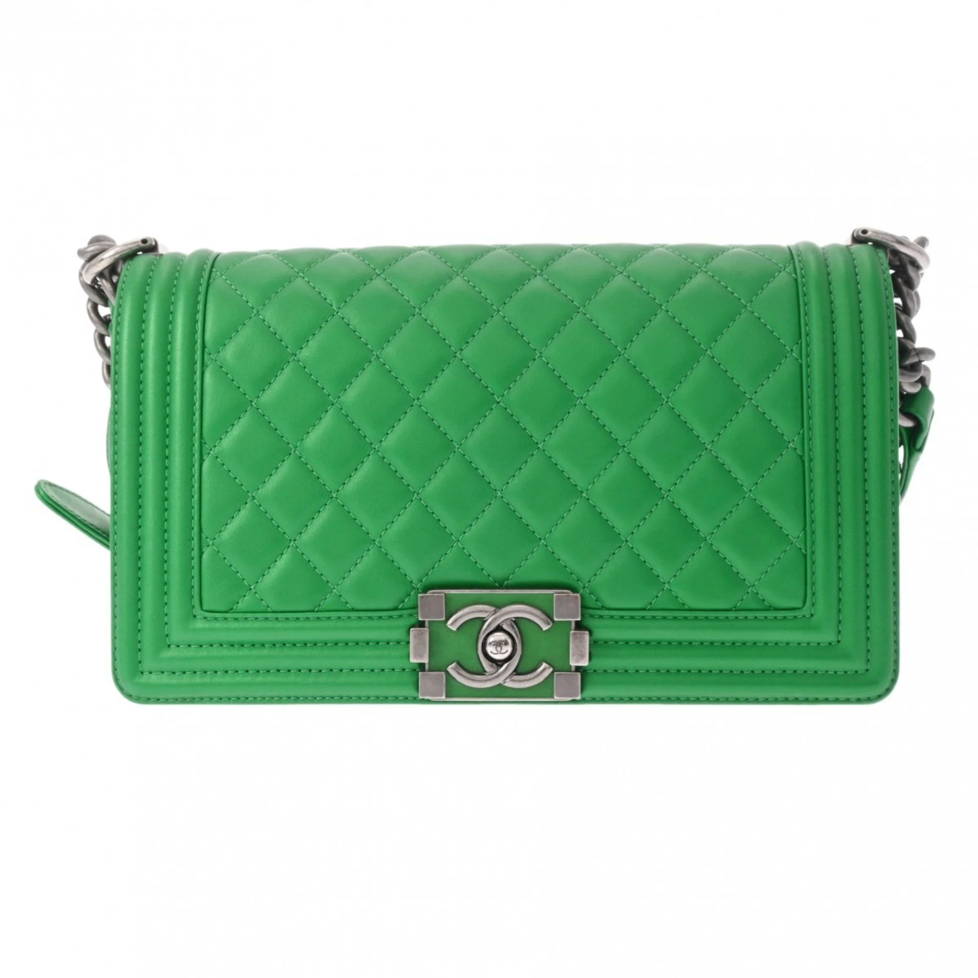 Chanel Leather Shoulder Bag (Pre-Owned) | Shop Simon