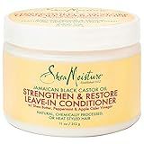 Sheamoisture Jamaican Black Castor Oil Leave In Conditioner for Over-Processed, damaged hair 100% Pu | Amazon (US)