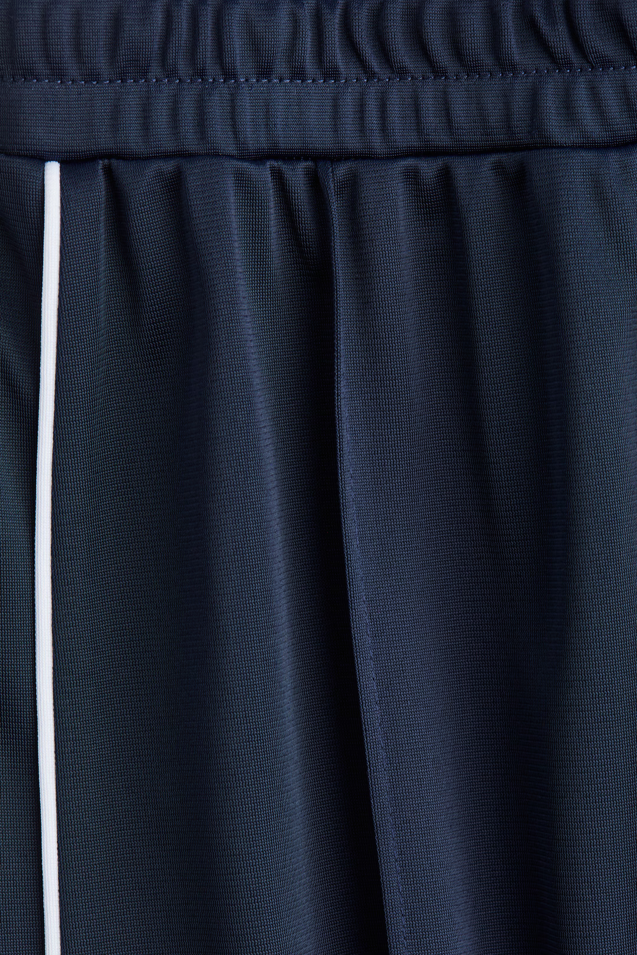Wide-leg track pants - Navy blue - Kids | H&M GB | H&M (UK, MY, IN, SG, PH, TW, HK)