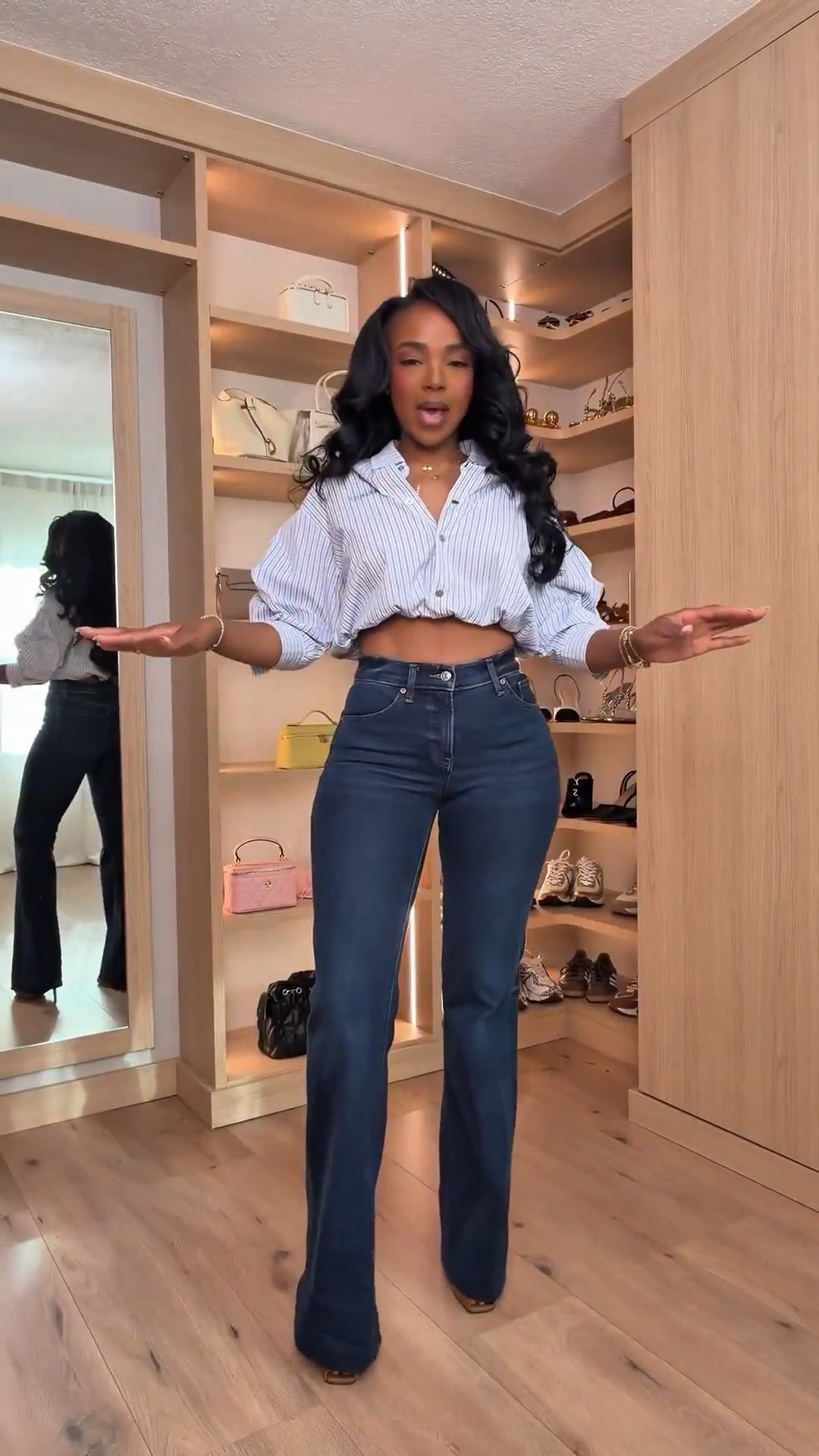 Scroll to shop!! This outfit is perfect for a casual date night, Weekday dinner plans, Brunch with friends or just every day running errands swag. 

#LTKgrwm #LTKPetite #LTKootd