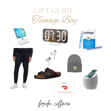 Teenage boy gift guide 

#LTKGiftGuide #LTKCyberweek #LTKfamily