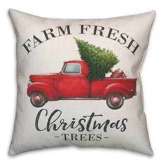 Designs Direct Farm Fresh Christmas Trees 18x18 Throw Pillow | Michaels | Michaels Stores