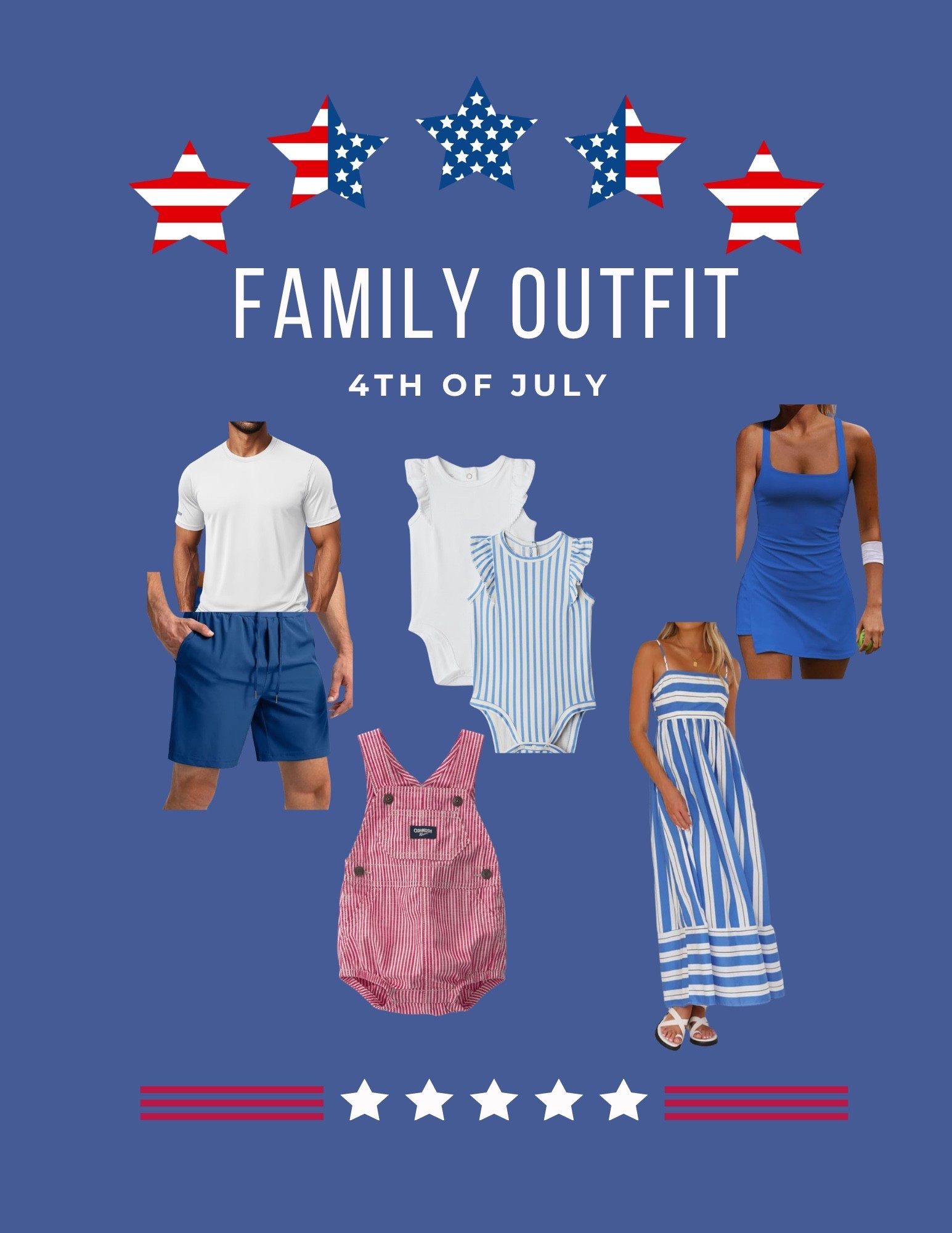 Fourth of July family outfit inspiration idea with a newborn!

#LTKmomlife #LTKKids #LTKBaby