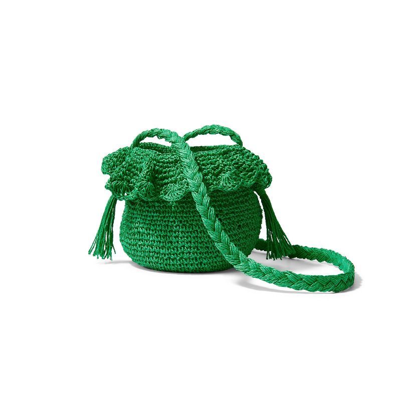 Crochet Bucket Bag - RHODE x Target Dark Green | Target