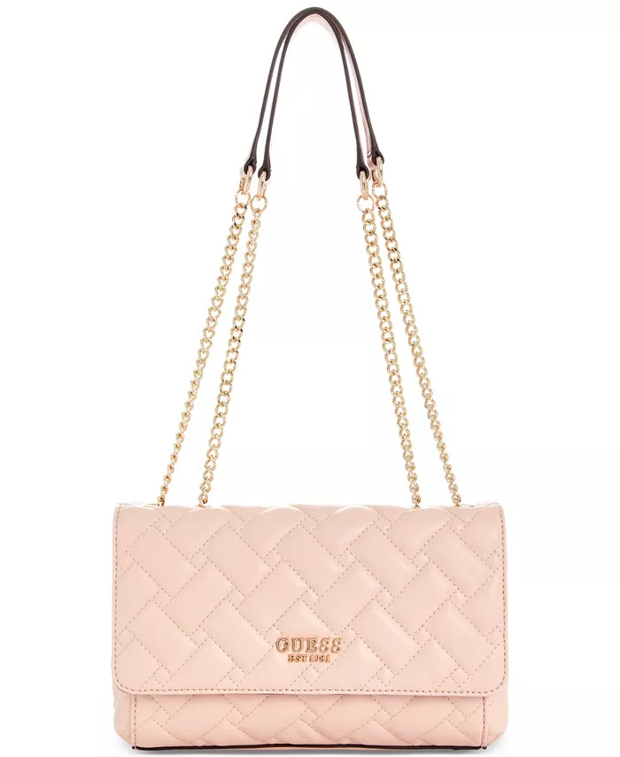 GUESS Alanna Small Convertible Crossbody & Shoulder Bag - Macy's | Macy's