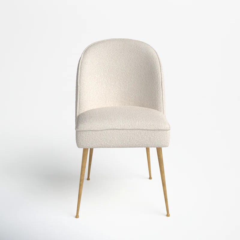 Ermine Upholstered Side Chair in Cream | Wayfair North America