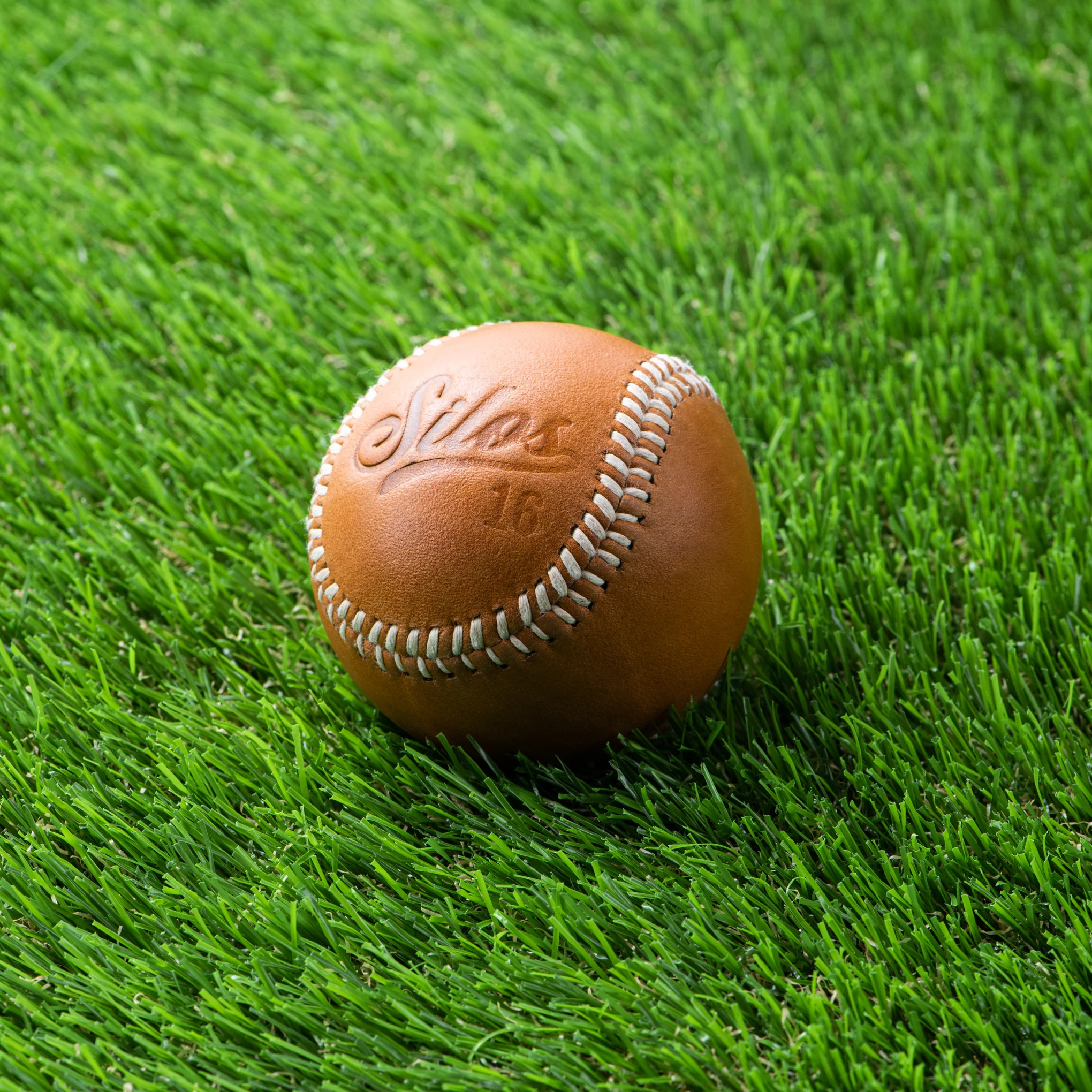 Magnolia Tan Leather Baseball | Magnolia | Magnolia