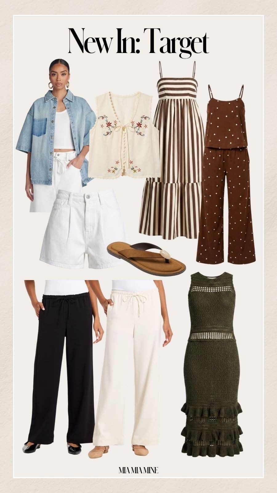 Target new summer arrivals 
Target lounge pants that look like aritzia, target summer dresses, denim
Shirts and shorts

#LTKOver40 #LTKmomlife #LTKSeasonal