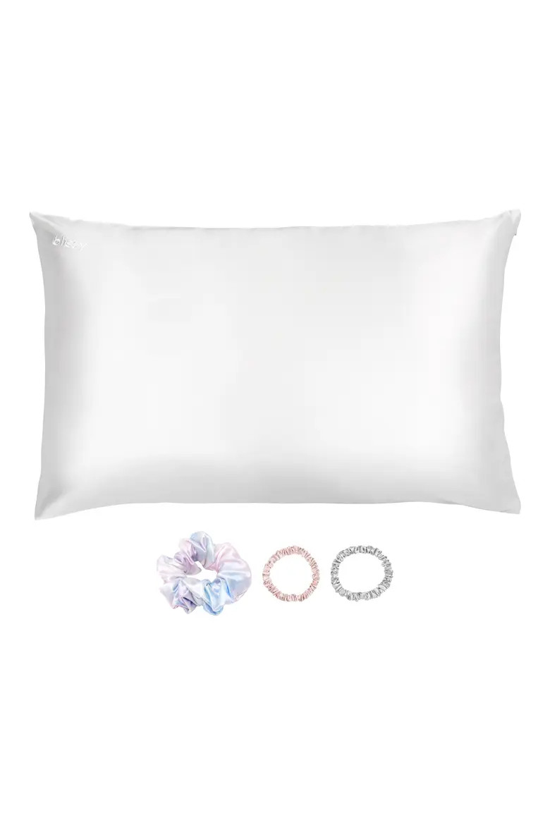 Pure Sleep Silk Pillowcase & Scrunchie Set | Nordstrom | Nordstrom