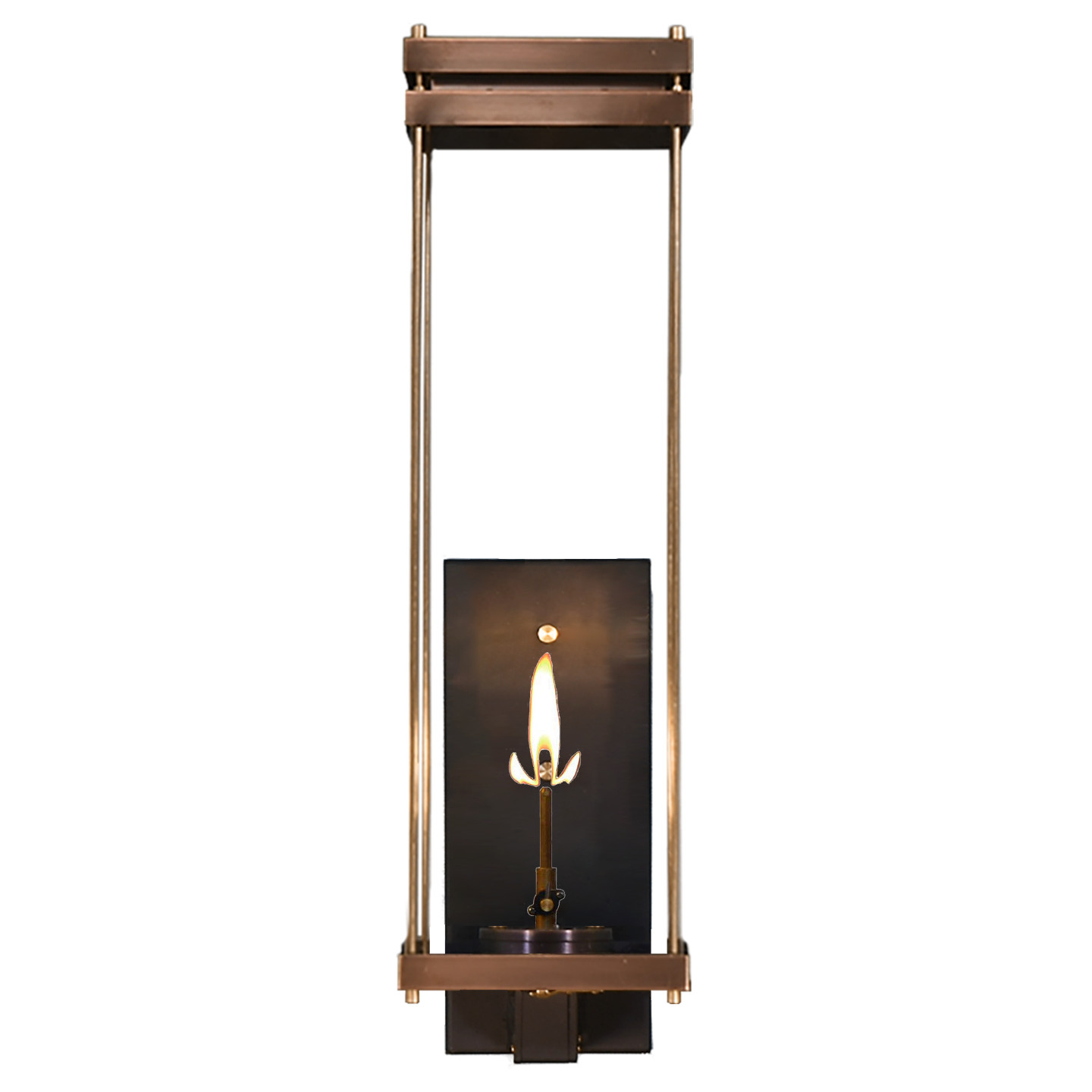 Austin 30" Wall Lantern in Antique Copper, GasVisual Comfort | Visual Comfort
