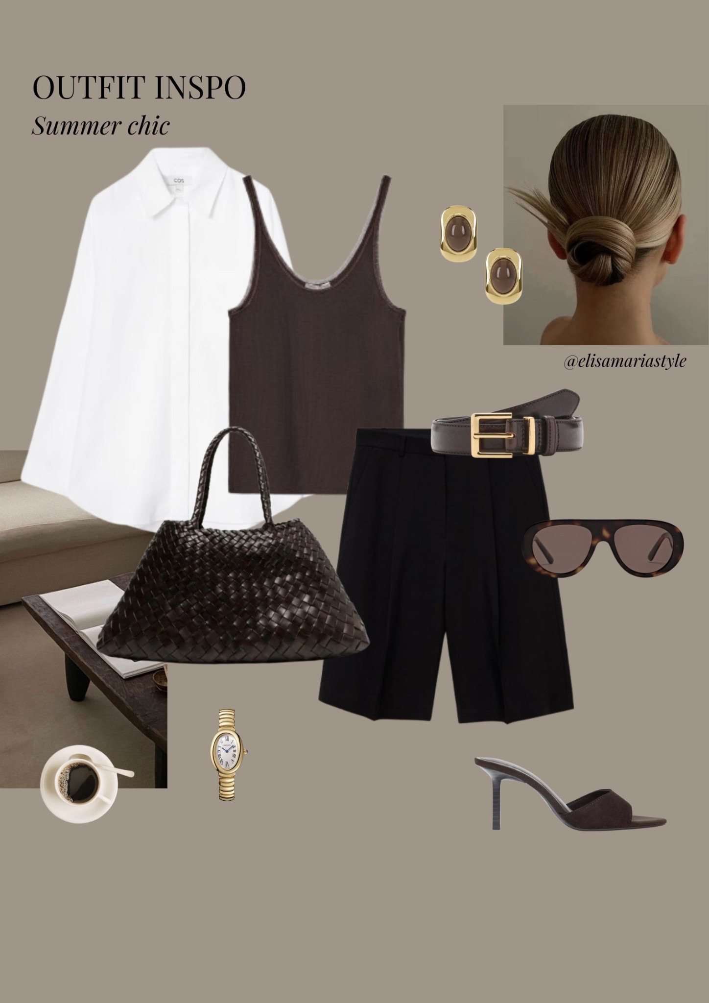 Chic summer outfit idea 🤎

#LTKbag #LTKsummer #LTKstyletip