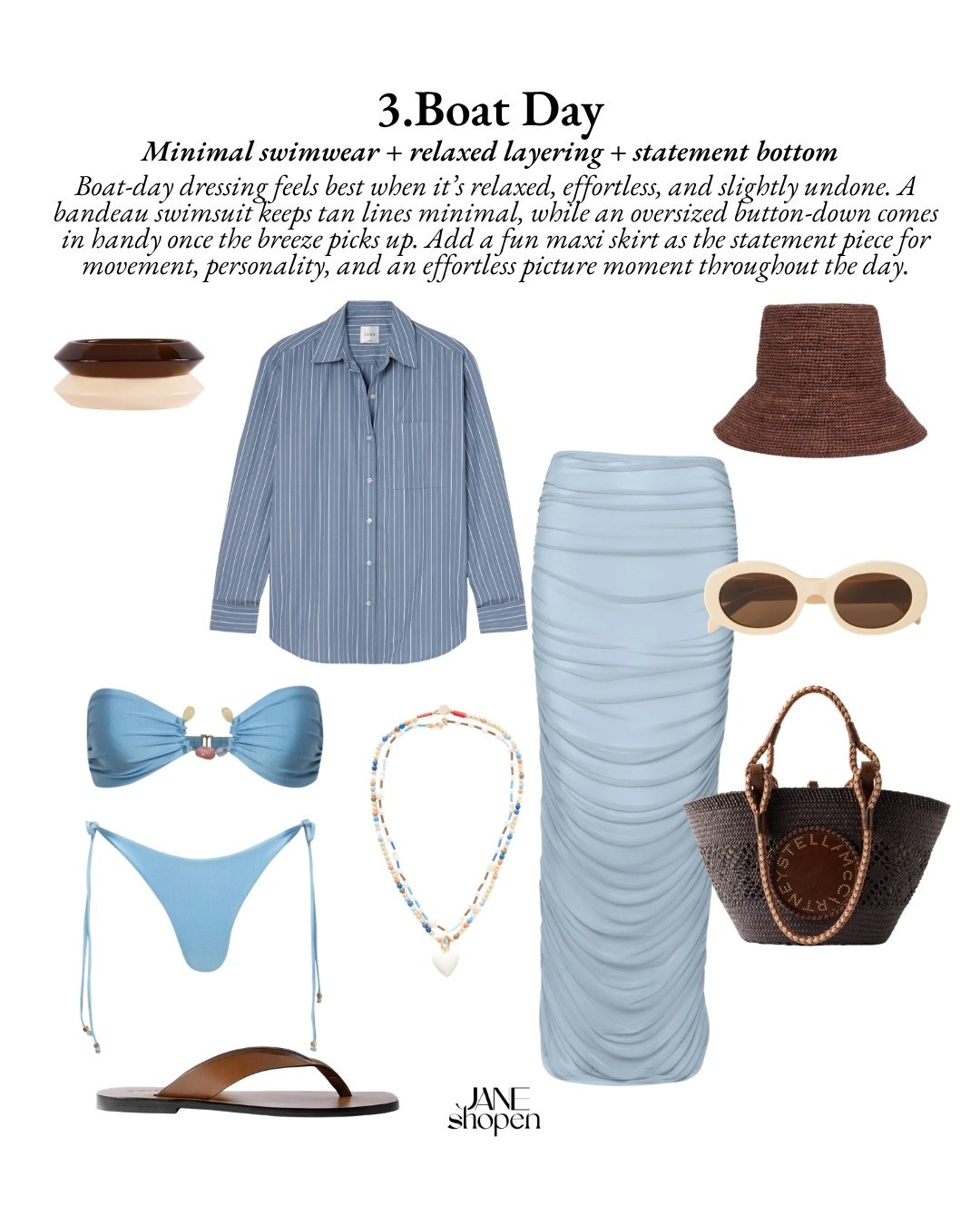 Chic Swim Outfit Formula for a Boat Day

#LTKootd #LTKSeasonal