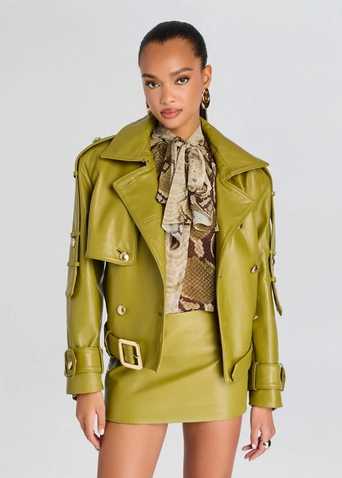 Yseld Leather Jacket | Retrofete