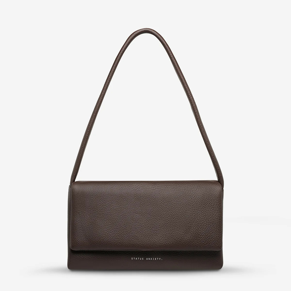 Elysian Women's Cocoa Leather Bag | Status Anxiety® | Status Anxiety 