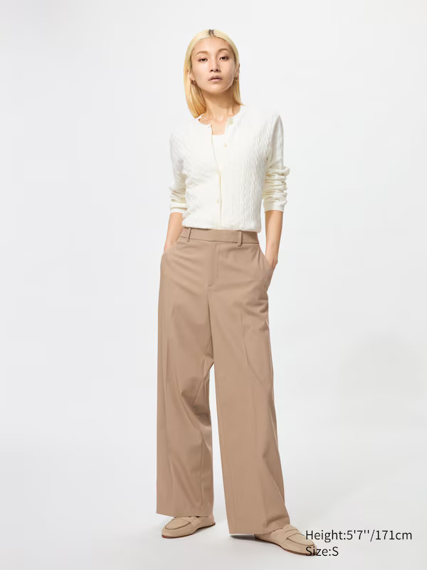 SMART Hose (Wide Fit) für Damen | UNIQLO DE | UNIQLO (DE)