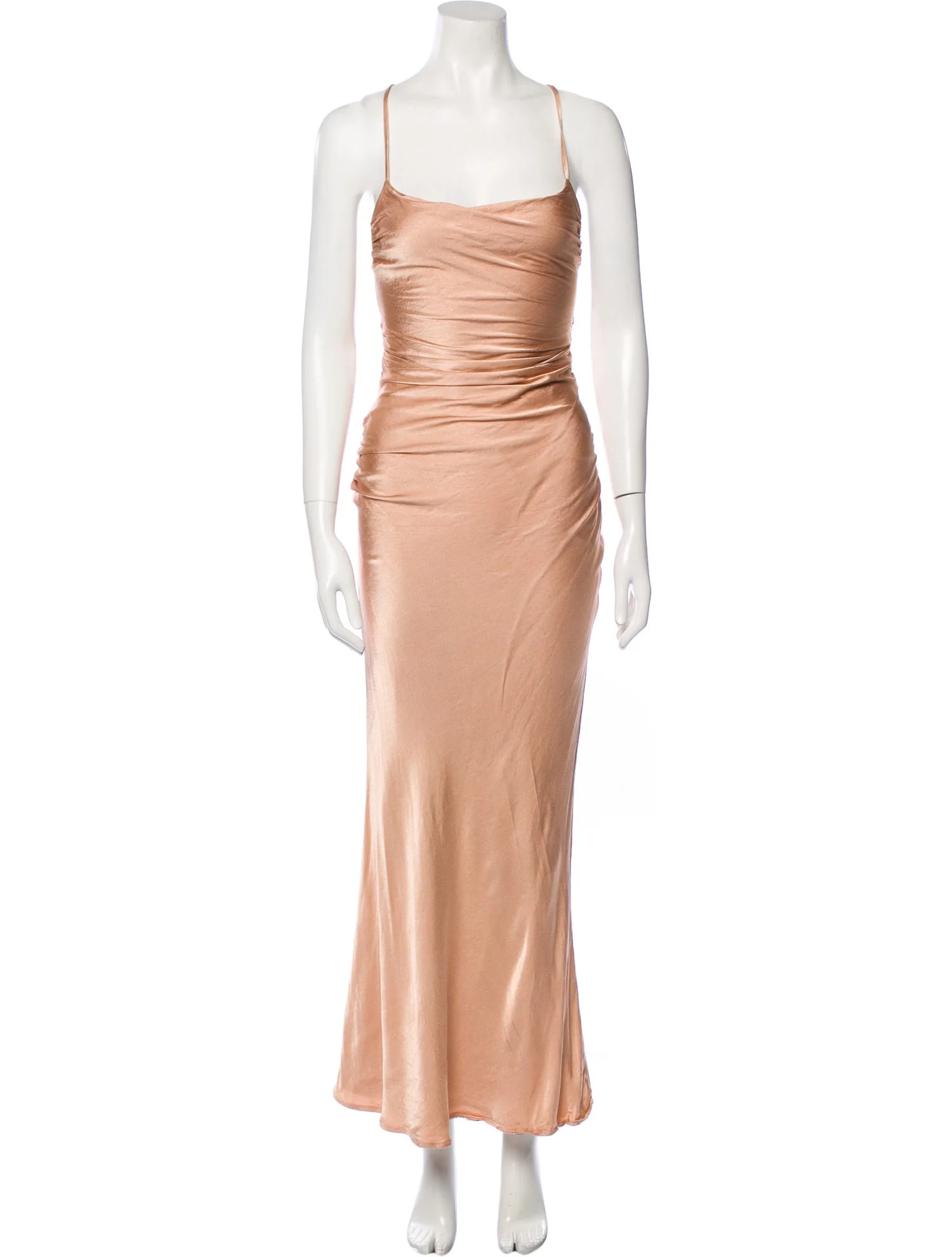 Square Neckline Long Dress | The RealReal