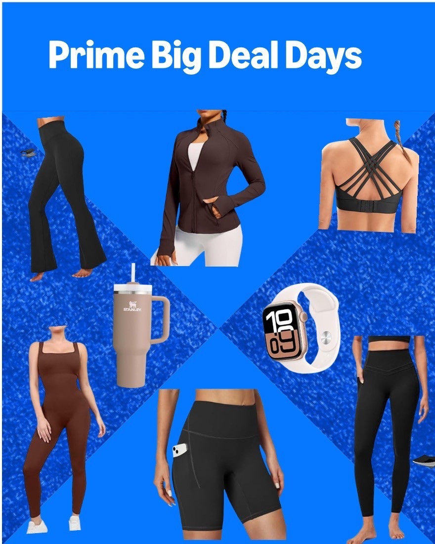 Move in style 🏃🏾‍♀️✨

My Prime Big Deal Days activewear edit — from sleek leggings to statement sports bras, plus a few must-have accessories.

Whether you’re hitting the gym, running errands, or just embracing that athleisure life, these picks are Prime for every day. 

#PrimeBigDealDays #AthleisureStyle #FallFitness

#LTKFindsUnder50 #LTKStyleTip #LTKActive