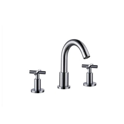 Deck Mounted Widespread Bathroom Faucet with Drain Assembly | Wayfair North America