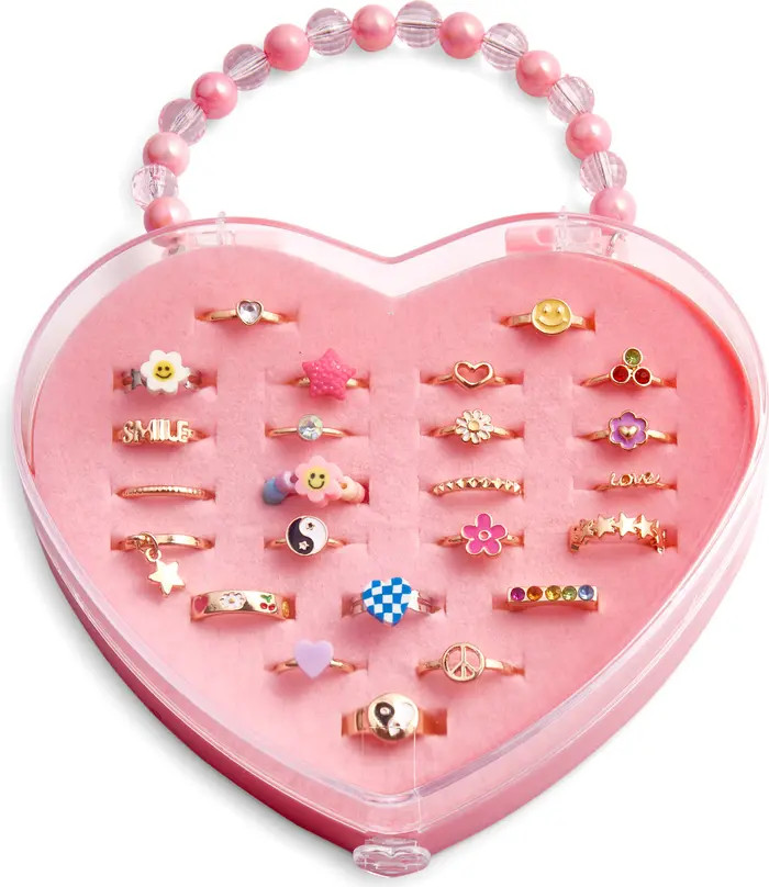 Kids' Assorted 24-Pack Ring Set | Nordstrom