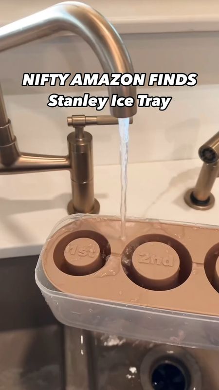 "Guys, let me tell you about my latest obsession: these ice molds for my tumbler! 😍 I mean, I already adored my tumbler, but now with these molds, it’s reached a whole new level of awesome. They fit the curved 40oz containers like my Stanley Cup – talk about a perfect match made in hydration heaven!
Grab Yours Here: https://amzn.to/3UrPfcl

And the fun doesn’t stop there – I've been getting all creative and doing infused flavors with strawberries and lemons. It’s like having a fancy drink from a posh café right in the palm of my hand. 🍓🍋 If you have one of these tumblers, then you NEED this ice mold, seriously. Trust me, you'll wonder how you ever lived without it.

So, join me in the realm of icy beverage perfection – it’s a cool club, I promise! ❄️ #tumblers #tumblercups #stanleytumbler #icemold #summeressentials #summermusthave #founditonamazon #amazonfind #amazonfavorites #amazonfinds #GiftsForMom #mothersdaygiftideas #mothersdaygift

#LTKVideo #LTKGiftGuide #LTKhome
