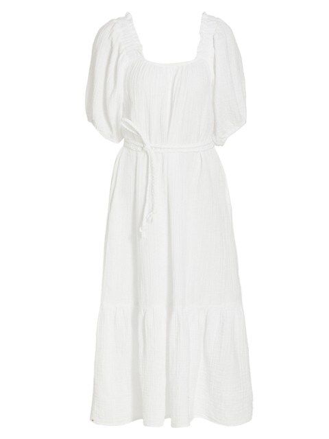 Sofia Cotton Gauze Midi Dress | Saks Fifth Avenue