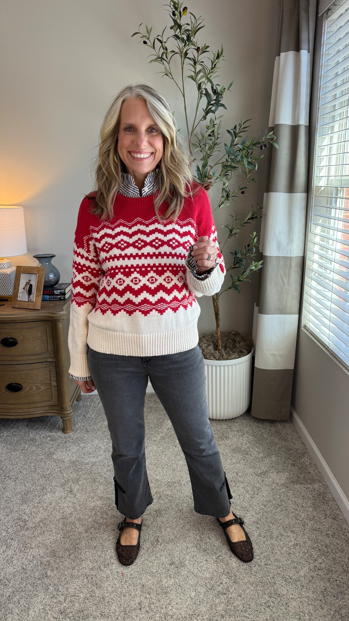 Another day, another cute Fair Isle sweater. Wearing PS, Jeans size 4 

#LTKOver40 #LTKHoliday #LTKCyberWeek