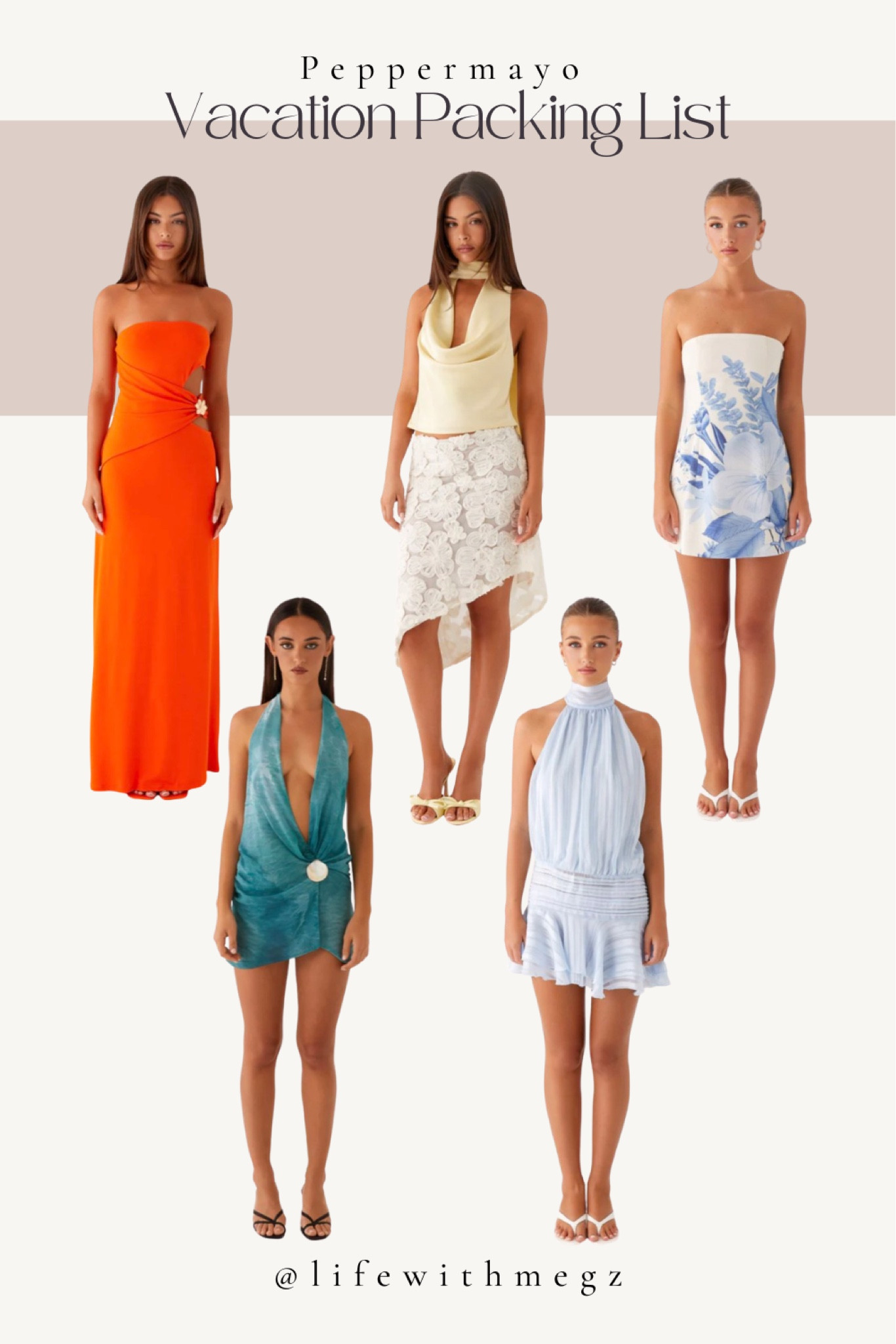 The wardrobe you need for your upcoming vacations! 

Summer vacation outfits, vacation outfits, what to wear on vacation, cute tops, summer tops, spring tops, vacation dresses



#LTKSeasonal #LTKFindsUnder100 #LTKStyleTip