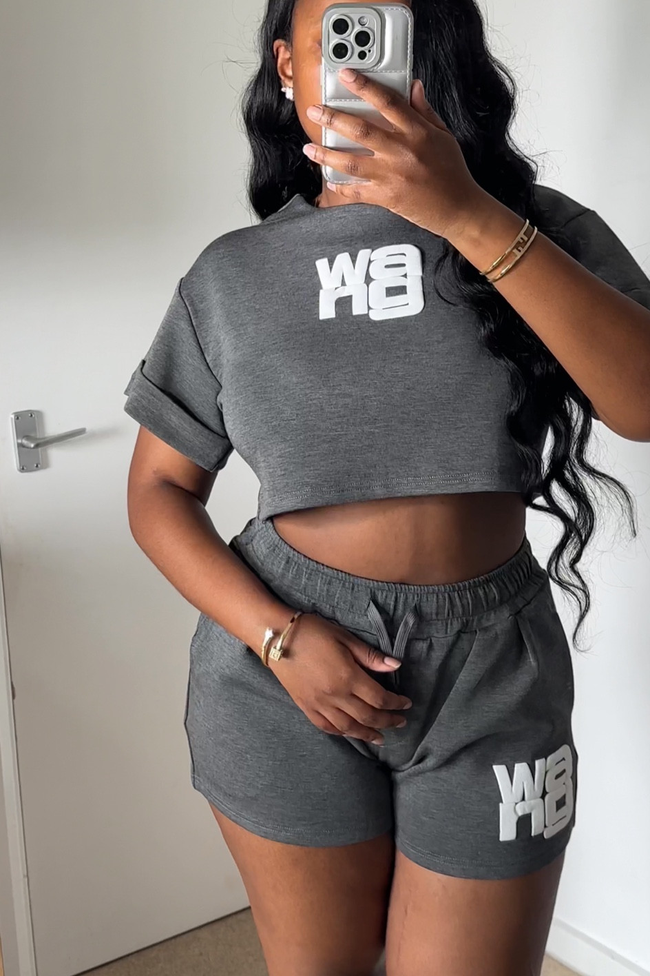 Alexander Wang Short Sleeve Tracksuit (colour: 17)

#LTKSeasonal #LTKstyletip #LTKFind