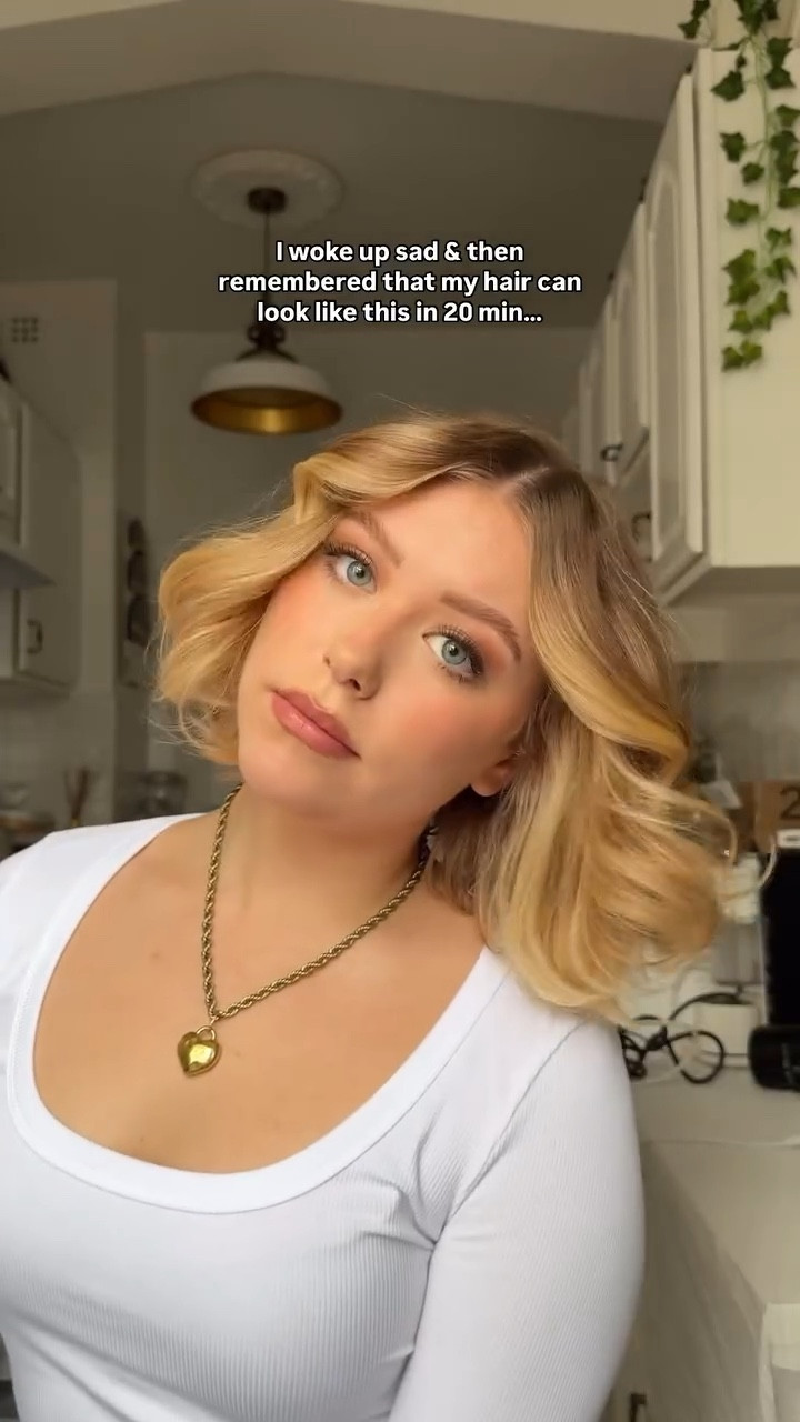 Using: 
@bondiboost airstyler - Black Friday sale for $150 rn!
Primer: @briogeo 
Hairspray: @oribe 
Curler: @bioionic long barrel
All my brushes are from @tangleteezer 🫶

#bobhairstyles #airwrap #blowoutstyles #bobhairstyle

#LTKBeauty