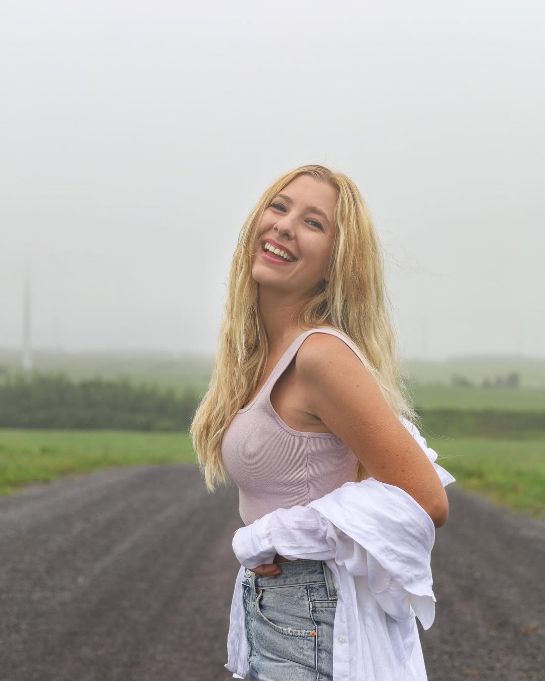 Effortless basics and denim for a foggy morning. #CasualStyle #SimpleOutfit #RoadTripLook 

 #LTKdayinmylife #LTKootd #LTKSaleAlert