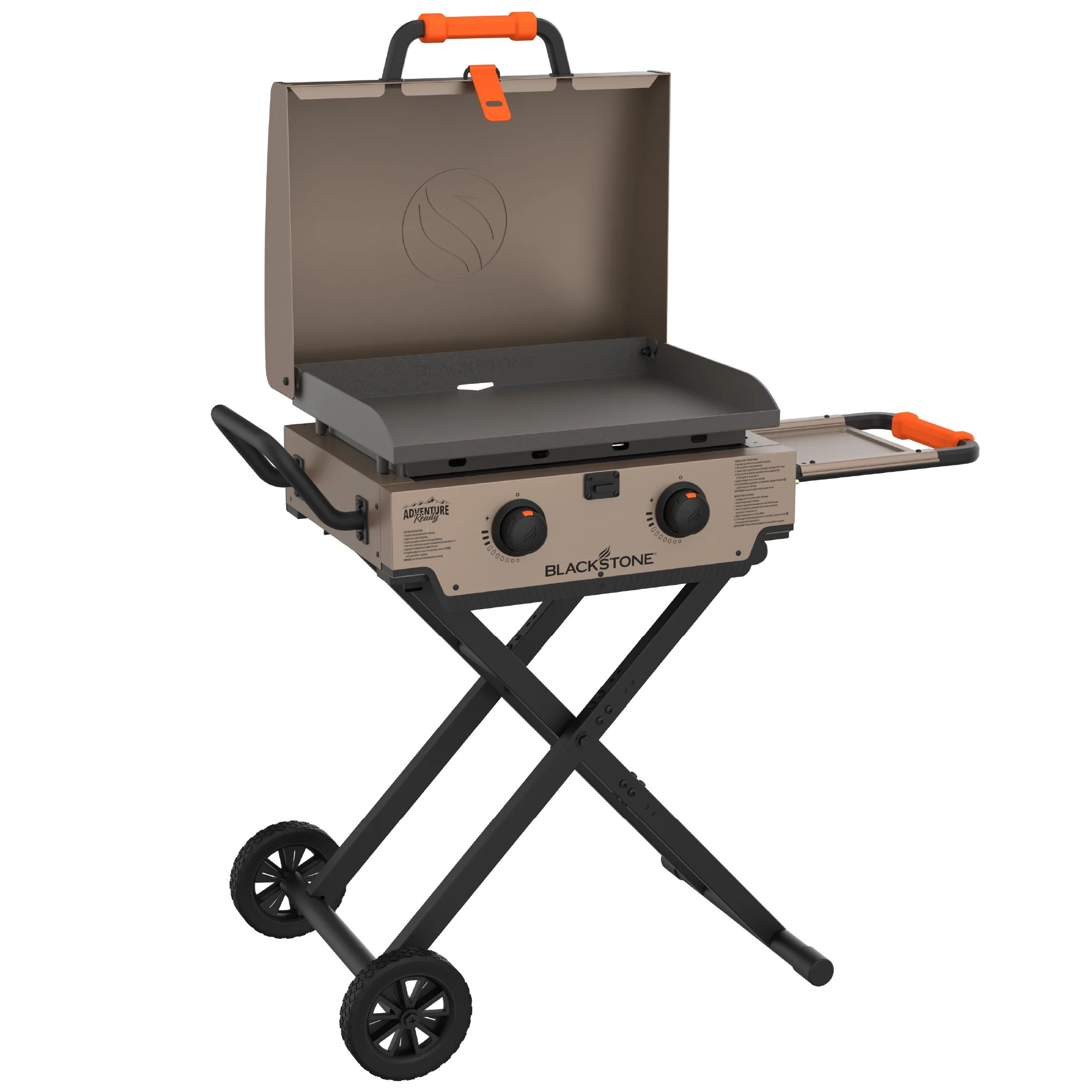 Blackstone Adventure Ready 2-Burner 22" Propane Omnivore Griddle with Flexfold Legs in Outback Ta... | Walmart (US)