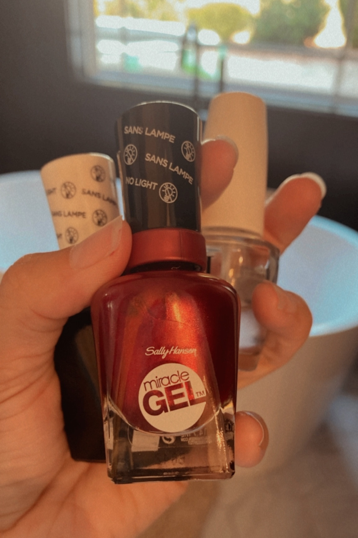 When deep red is the color of fall this year, you immediately put this combo on your toes 
:
My diy pedicures last forever with this 3 step process 
1. Gel Polish
2. Gel top coat
3. OPI top coat 

#LTKSeasonal #LTKBeauty #LTKFallSale