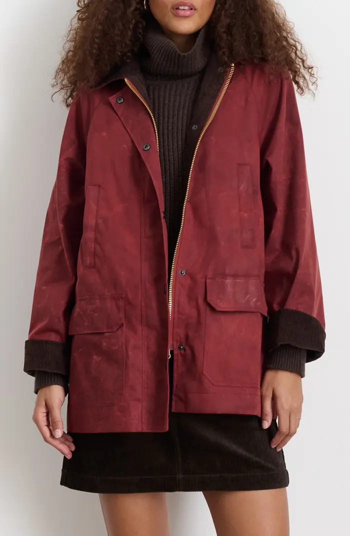 Madison Waxed Cotton Jacket | Nordstrom