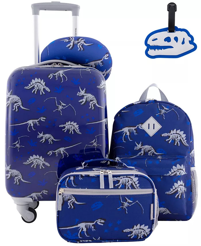 Kid's Hard Side Carry-On Spinner 5 Piece Luggage Set | Macy's