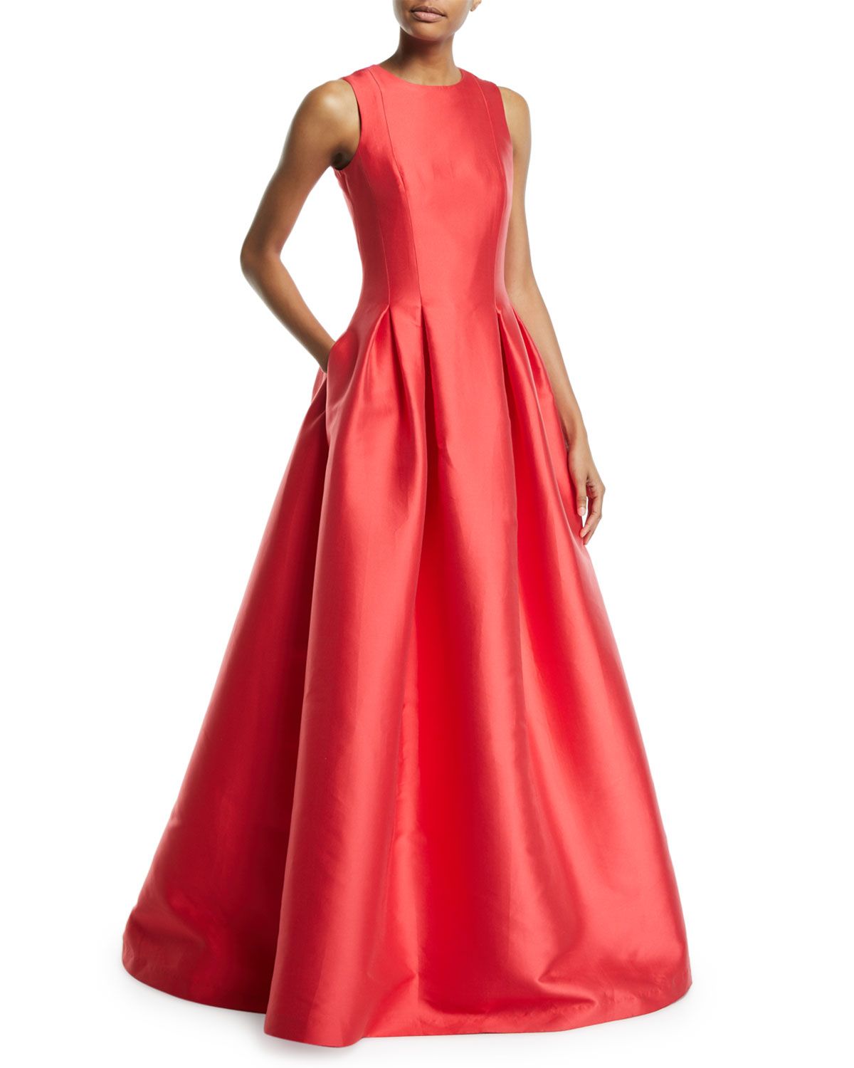 Miramare Sleeveless Colorblock Ball Gown | Neiman Marcus