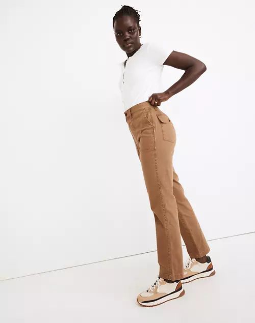 The Curvy Perfect Vintage Straight Workwear Pants | Madewell
