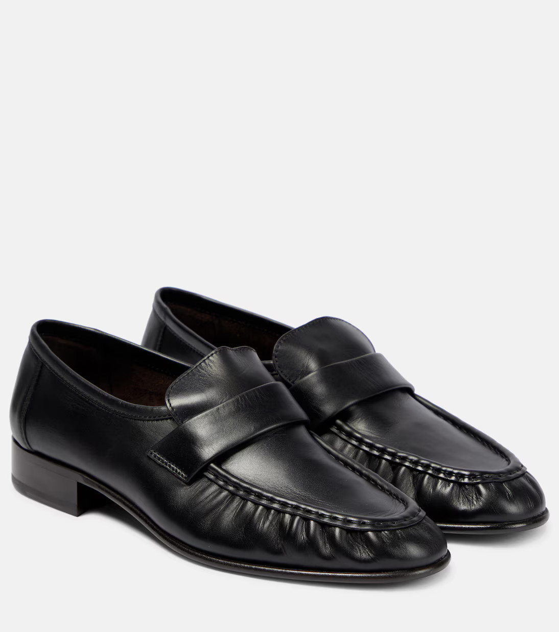 Soft leather loafers | Mytheresa (US/CA)