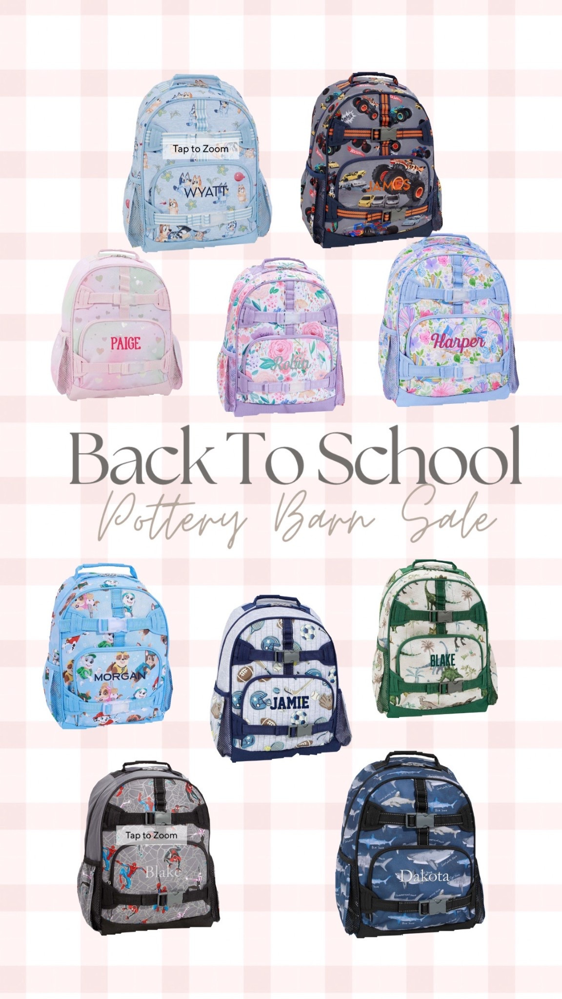 The best quality backpacks are on sale!! Plus the prints are the cutest. You can even get your kiddos name embroidered on it! 

#backtoschool 

#LTKSaleAlert #LTKKids